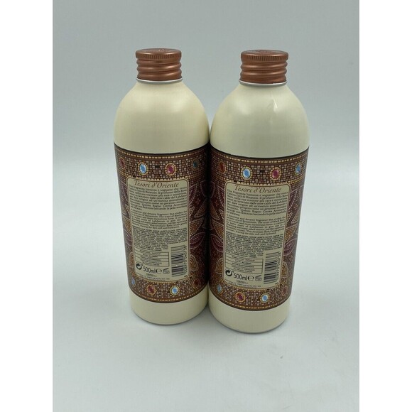 TESORI D'ORIENTE Byzantium Black Rose & Labdanum Aromatic Bath Cream 500 ml - Picture 3 of 5